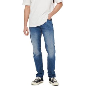 Only & Sons Avi Comfort Fit 4935 Jeans Blauw 33 / 30 Man