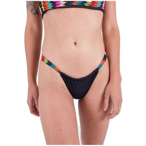 Hurley - Chevron Cheeky Scoop - Bikinibroekje - Zwart / Isla Multi