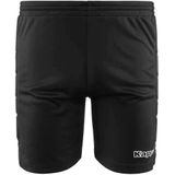 Kappa - Doelman Korte Broek - Zwart - Polyester 100%