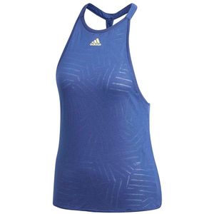 Adidas Melbourne Burnout Sleeveless T-shirt Blauw L Vrouw
