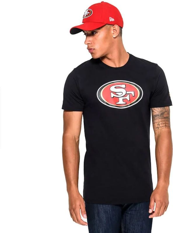 New Era - NFL Regular Saf49E - T-shirt - Zwart - Korte Mouwen