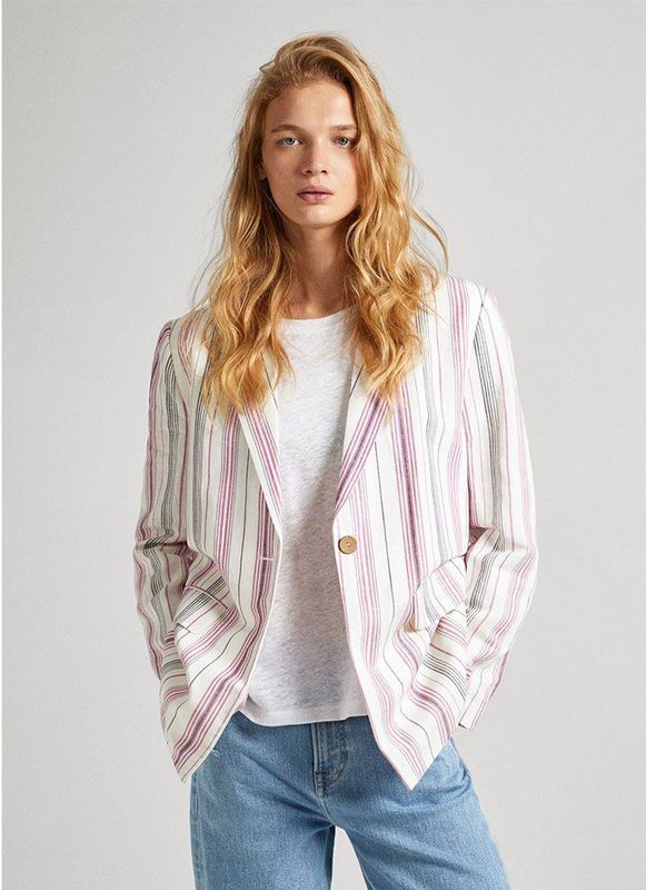 Pepe Jeans - Delilah - Blazer - Zwart