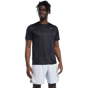 Reebok Run Essentials Speedwick Short Sleeve T-shirt Zwart XS Man