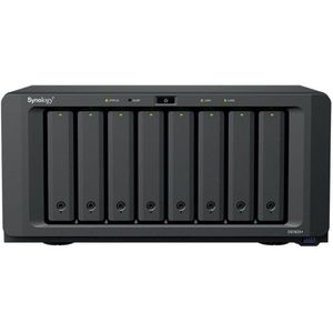 Synology NAS-Netzwerk-Speicher DS1825+/16G Schwarz AMD Ryzen V1000, Netwerkopslag, Zwart