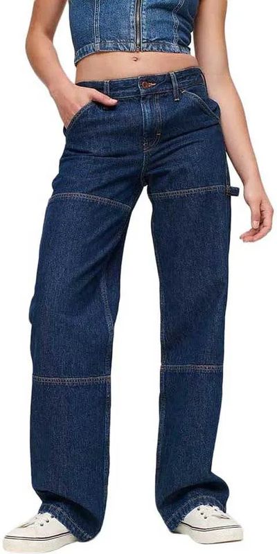 Superdry Mid Rise Carpenter Spijkerbroek