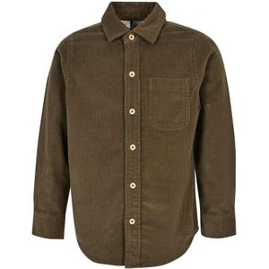 Urban Classics Corduroy Overhemd Met Lange Mouwen