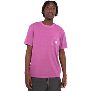 Element Basic Pkt Pgmnt Short Sleeve T-shirt Roze XL Man