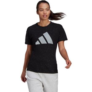 Adidas Sportswear Winners 2.0 Short Sleeve T-shirt Zwart XS Vrouw