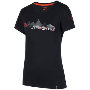 La Sportiva Peaks Short Sleeve T-shirt Zwart M Vrouw