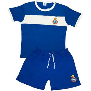 Rcd Espanyol Pyjama Met Korte Mouwen Voor Kinderen