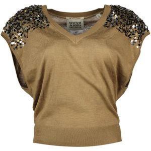 Scotch & Soda - Versierde V-hals Trui