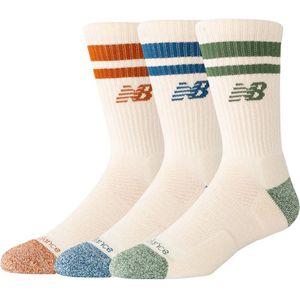 New Balance Active Lifestyle Striped Crewsokken Geassorteerd