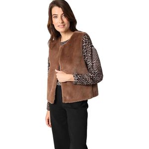 Deeluxe Fuzzy Gebreid Vest