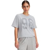 Under Armour - Heavyweight Oversized 96 - T-shirt - Zwart - 60% Katoen/40% Polyester