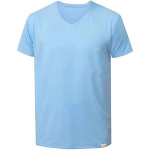 Iq-uv Uv Free V-neck Korte Mouw Rash Guard