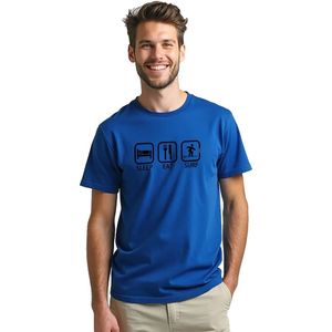 Kruskis Sleep Eat And Surf T-shirt Met Korte Mouwen