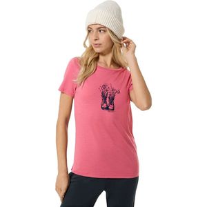 Super.natural - W FLOWER BOOTS - T-shirt - Korte Mouwen - Merinowol