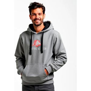 Kruskis Camping Mode On Two-colour Hoodie