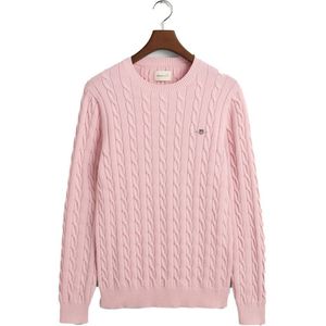 Gant Cable Sweater Roze L Man