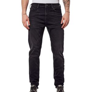 Kaporal Daxte Straight Cut Washed Effect Jeans Zwart S Man