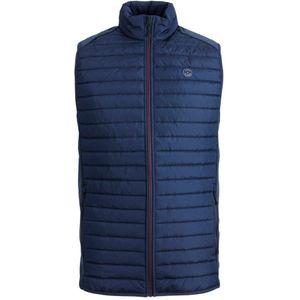 Jack & Jones Vest Multi Bodywarmer Collar Noos Blauw S Man
