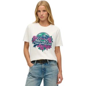 Superdry - Floral T-shirt - Dames - Korte Mouwen