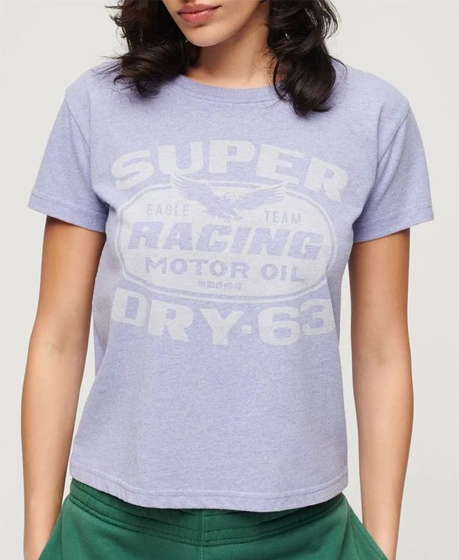 Superdry - Archive Kiss Print - T-shirt - Korte Mouwen