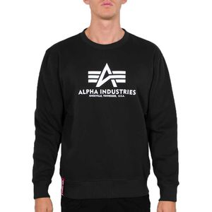 Alpha Industries Basic Sweatshirt Zwart 2XL Man