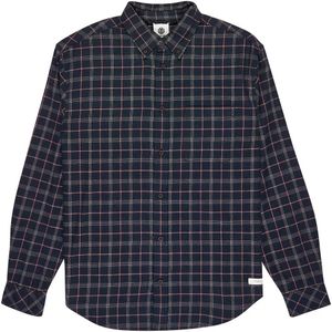 Element - Overhemd - Tartan Blue - Lange Mouwen - Regular Flannel