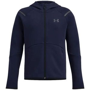 Under Armour - Ua B Unstoppable Flc Fz - Kinderjacke - Midnight Navy