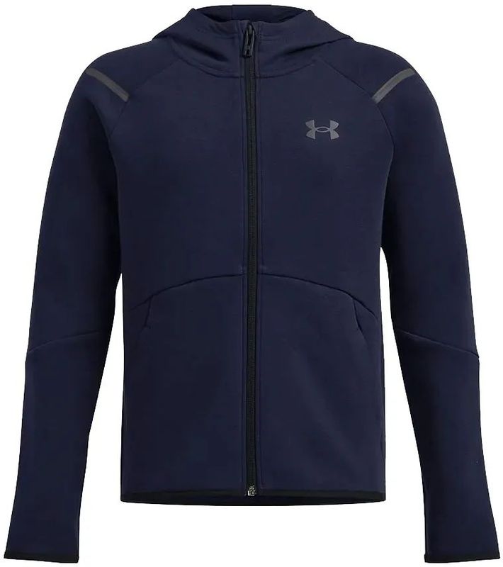 Under Armour - Ua B Unstoppable Flc Fz - Kinderjacke - Midnight Navy