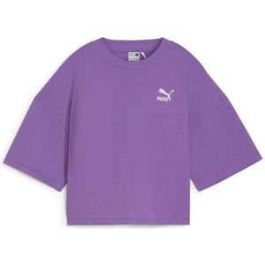 Puma Select Better Classics Oversized Short Sleeve T-shirt Paars XS Vrouw