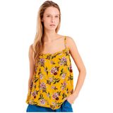 Protest - PRTADIRA - Mouwloos T-shirt - Gedurfd Kleurrijk Bloemendessin