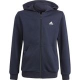Adidas - Essentials - Trainingsjack - Zwart - Volledige Ritssluiting met Capuchon