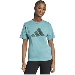 T-shirt - Powder Teal - Regular Fit - Korte Mouwen - Ronde Hals