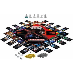 Hasbro Monopoly Dark Star Wars Board Board Game Veelkleurig
