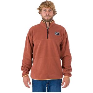 Hurley Mesa Windchill+ Half Zip Sweatshirt Oranje S Man