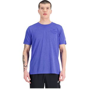 New Balance Graphic Impact Run T-shirt Met Korte Mouwen