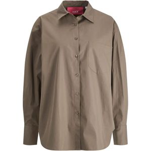 JJXX - Jamie Relaxed Poplin Noos - Dameshemd - Lange Mouw