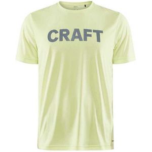 Craft Core Charge Short Sleeve T-shirt Geel M Man