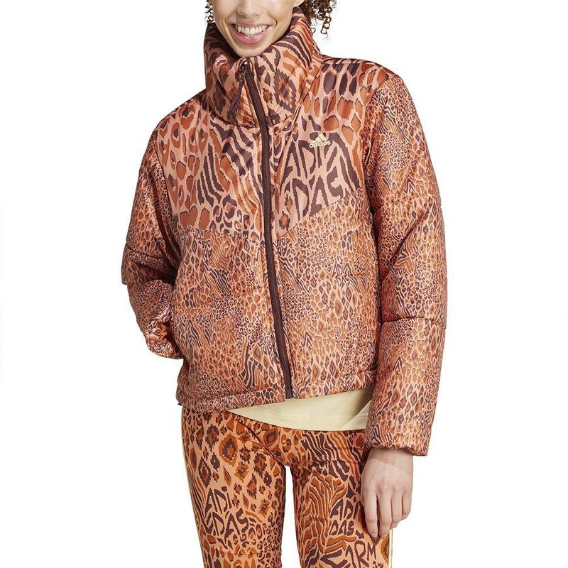 Adidas - Farm Rio - Gewatteerde Jas - Veelkleurig - Dames