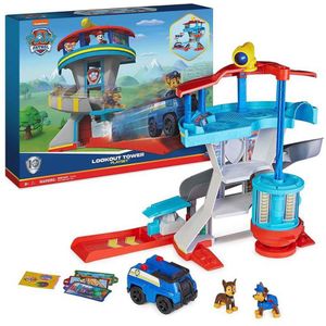 Spin Master Paw Patrol Lookout Tower Construction Game Blauw