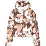 EA7voor vrouwen. 7W000690_AF15969 Bomberjack Apres Ski bruin (XS), Casual, Polyester