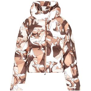 EA7voor vrouwen. 7W000690_AF15969 Bomberjack Apres Ski bruin (XS), Casual, Polyester