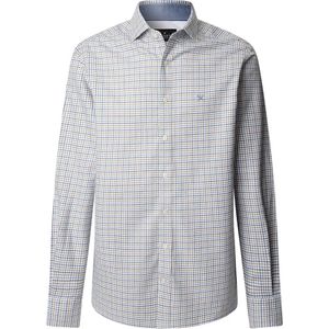 Hackett Brushed Gingham Overhemd Met Lange Mouwen