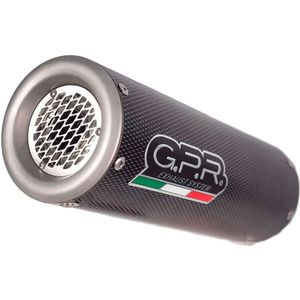 Gpr Exhaust Systems M3 Poppy Kawasaki Zx-10 R 08-09 Ref:k.118.m3.pp Stainless Steel Slip On Gehomologeerde Uitlaatdemper