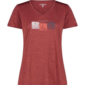 Cmp 39t6136 T-shirt Rood 2XL Vrouw