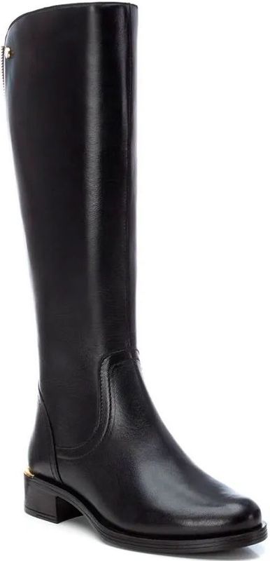 Carmela - 16201801-NEGRO - Leren Laarzen - Zwart - Casual - Ritssluiting