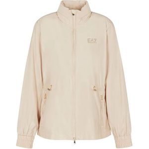 EA7 - Train Core Lady W - Nylon Jack - Beige - Casual Sportief