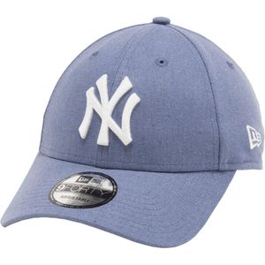 New Era Linen 9forty New York Yankees Cap Blauw  Man